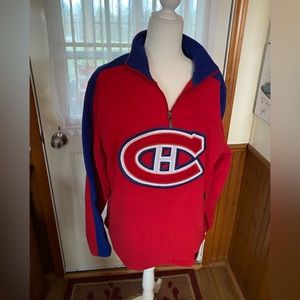 NHL Montreal Canadiens 1/4 Zip Fleece